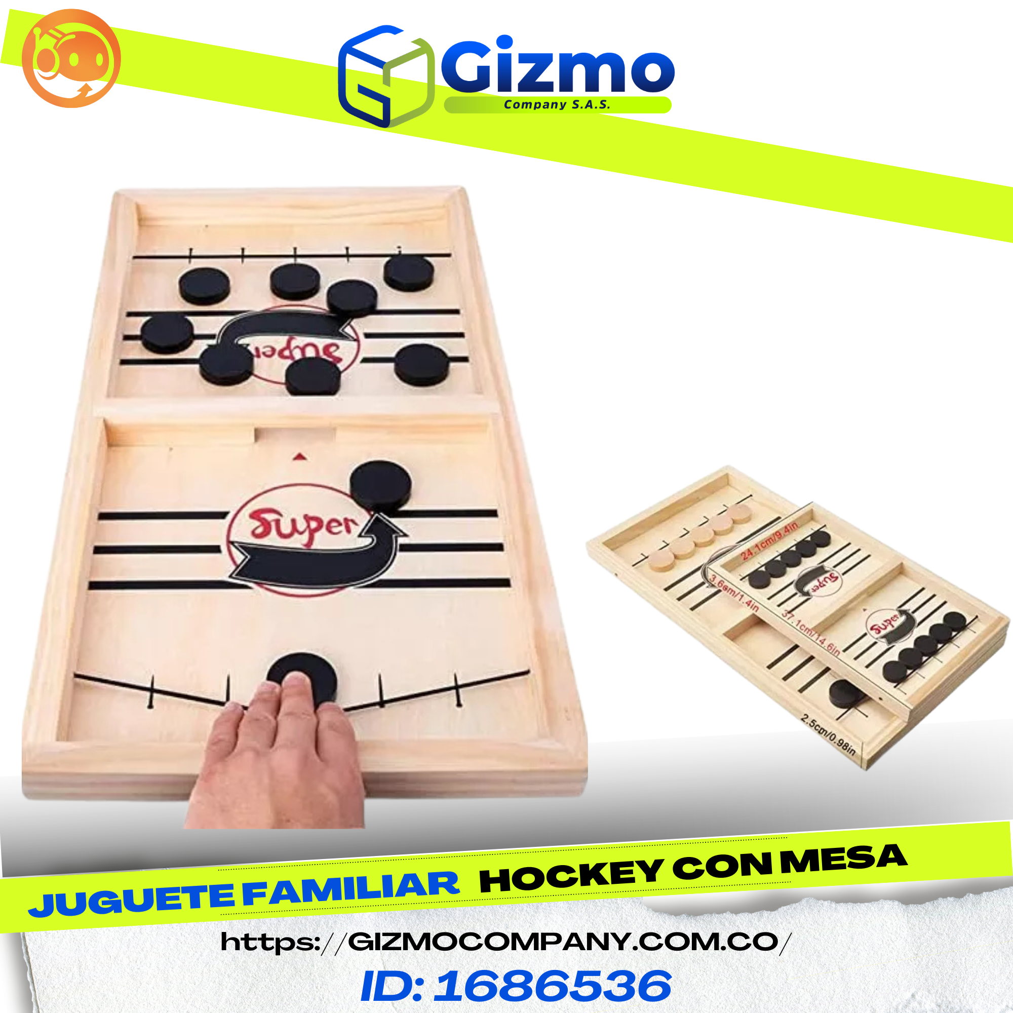Juguete Familiar Hockey De Mesa